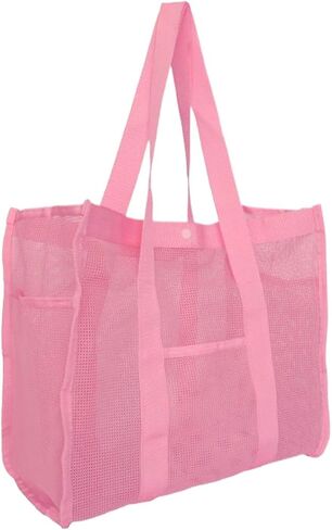 Beach Bag Sandproof Waterproof Reusable Mesh Pouch Storage in Kuwait