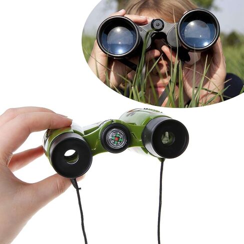 6x30mm Binoculars Folding Outdoor Travel Hiking Hunting Kids Toy Gifts in Kuwait