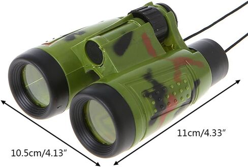 6x30mm Binoculars Folding Outdoor Travel Hiking Hunting Kids Toy Gifts in Kuwait