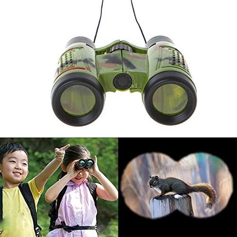 6x30mm Binoculars Folding Outdoor Travel Hiking Hunting Kids Toy Gifts in Kuwait