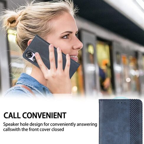 for Lively Jitterbug Smart 5 Case,Jitterbug Smart5 Wallet Case Blue in Kuwait