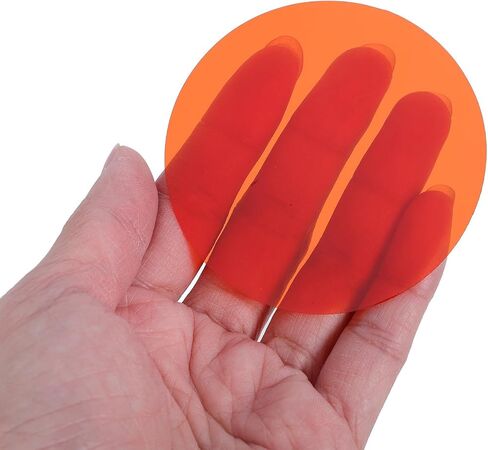 30pcs Orange PET Self Adhesive Lighting Filter Sheet in Kuwait