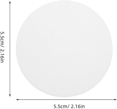10pcs Acrylic Drum LED Lamp Diffuser Cover for Ceiling Light Recessed in Kuwait