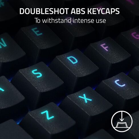 Razer BlackWidow V4 X Mechanical Gaming Keyboard: Green Switches Tactile & Clicky - 6 Macro Keys - Chroma RGB - Doubleshot ABS Keycaps - Roller & Media Keys - Snap Tap in Kuwait