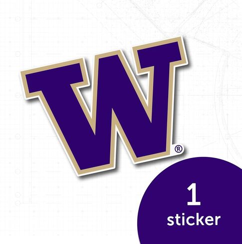 Desert Cactus Washington Huskies Sticker Decal (IND 1) in Kuwait