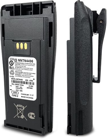 NNTN4497CR NNTN4497DR 7.4V 3000mAh Battery(Type-C Charge& Belt Clip) in Kuwait