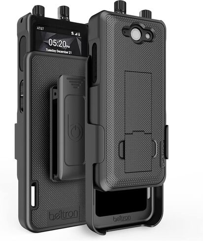 BELTRON Sonim XP5 Plus Case with Holster, Heavy Duty Belt Swivel Clip for Sonim XP5Plus (AT&T FirstNet XP5900) - Secure Fit & Built-in Kickstand (Industrial Strength) - Black in Kuwait