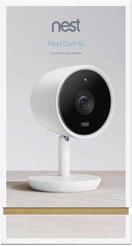 Nest Cam IQ - Indoor Security Smart 1080P HD Camera - White in Kuwait