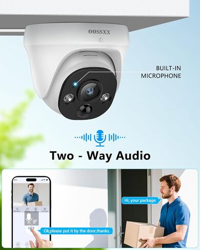 (2026 New) 4K/8MP Add-on PoE Security Camera for NVR System in Kuwait