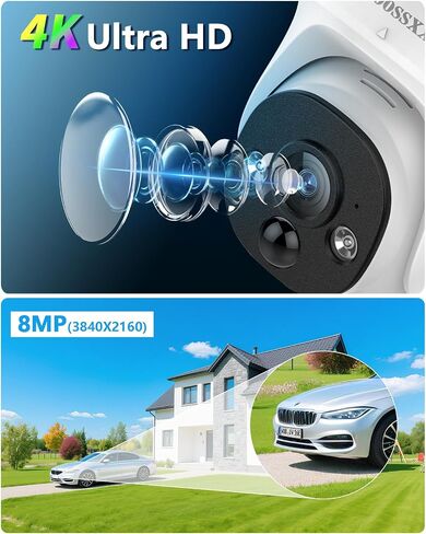 (2026 New) 4K/8MP Add-on PoE Security Camera for NVR System in Kuwait