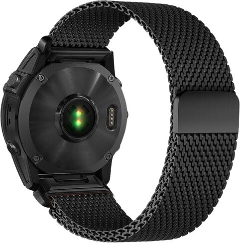 QuickFit 22mm Milanese Watch Band for Garmin Fenix 9 Fenix 8 47mm in Kuwait