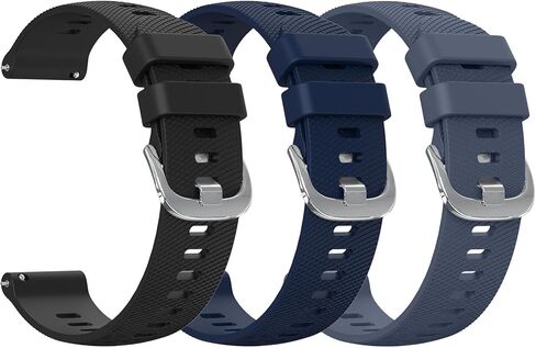 Veryfit Smart Watch Bands, Watchbands for IDW13 IDW16 IDW19 IDW26 IDW28 Smartwatch, Soft Silicone Rubber Sport Watch Strap for Fitpolo IDW13/Woneligo W13/FITVII HM57, ENOMIR/TOOBUR/MILOUZ/Gydom/Faweio/Veryfit IDW19 in Kuwait