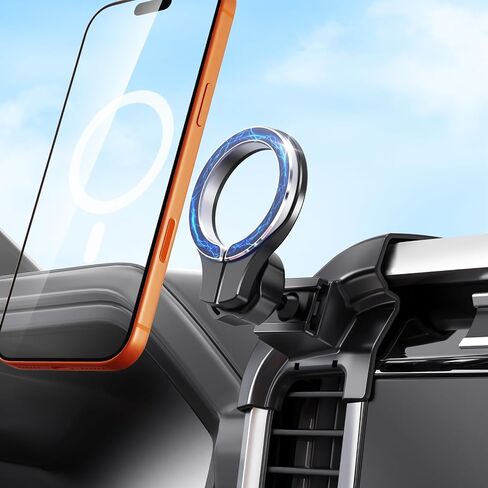 Magnetic Phone Mount for Ford F150 2021 2022 2023 2024 2025 2026, for Magsafe Dashboard Phone Holder Compatible with iPhone Samsung Android, for F-150 Accessories 360° Adjustable Truck Dash Cradle in Kuwait