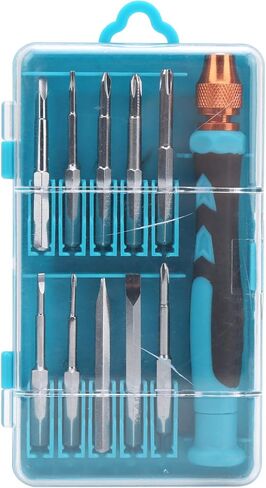 11pcs Accurate Magnetic Non slip Bit Set, Chrome Steel, Repair in Kuwait