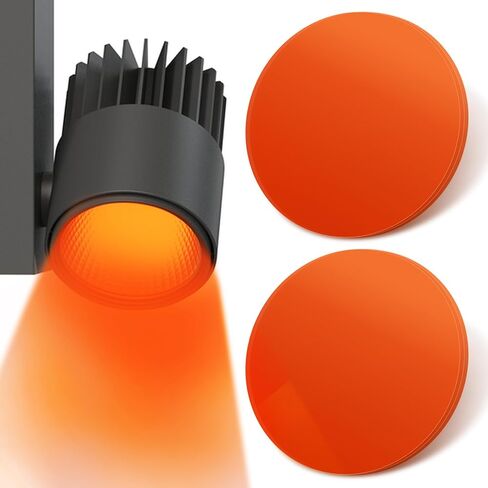 30pcs Orange Self Adhesive Pet Light Filter Sheet in Kuwait