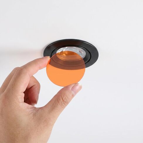 30pcs Orange Self Adhesive Pet Light Filter Sheet in Kuwait