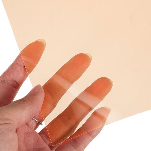 12pcs Color Filter Sheet for PVC Orange Photography Lighting in Kuwait