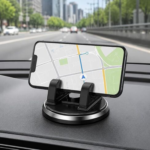 360° Rotatable Car Phone Holder Mount, Universal Dashboard Cell Phone Stand for Car in Kuwait