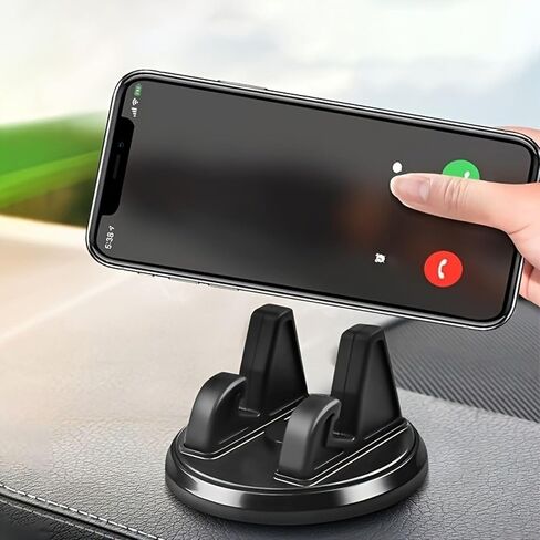 360° Rotatable Car Phone Holder Mount, Universal Dashboard Cell Phone Stand for Car in Kuwait