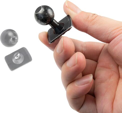 17mm Zinc Alloy Ball Adapter for Vehicle-Specific Phone Mount in Kuwait