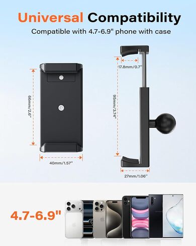 APPS2Car Heavy Duty Aluminum Cup Phone Holder for Car in Kuwait