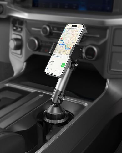 APPS2Car Heavy Duty Aluminum Cup Phone Holder for Car in Kuwait