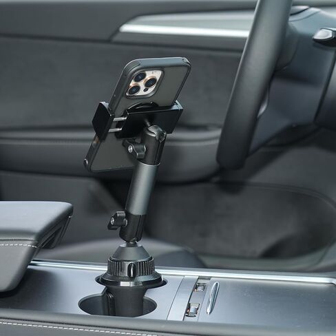 APPS2Car Heavy Duty Aluminum Cup Phone Holder for Car in Kuwait