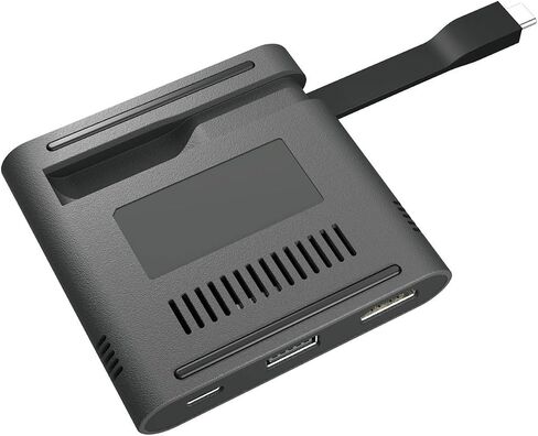 Cyber Acoustics DS-1500 USB-C Port Replicator with Built-in Qi Charging in Kuwait