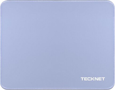 TECKNET Mouse Pad with Durable Anti-fray Stitching, Black Small Mousepad in Kuwait
