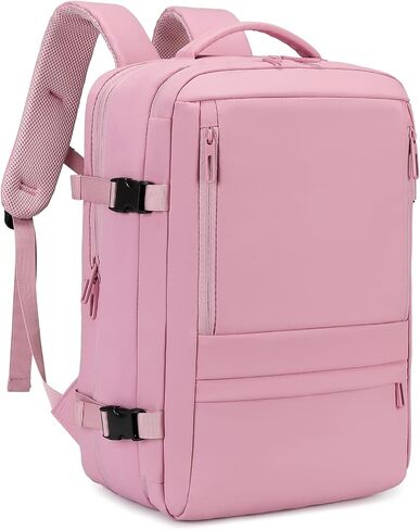 Rcrirth Carry On Travel Backpack Flight Approved for Men Women, Black in Kuwait