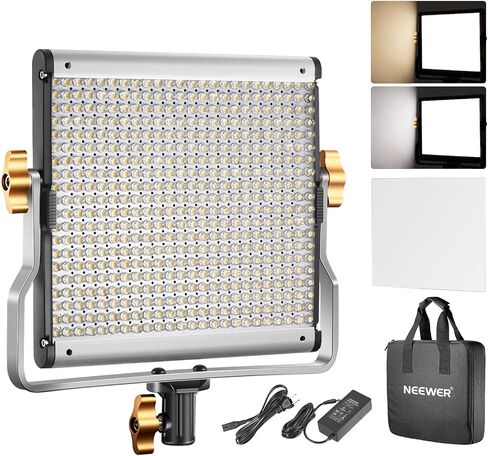 NEEWER Dimmable Bi Color LED with U Bracket Professional Video Light in Kuwait
