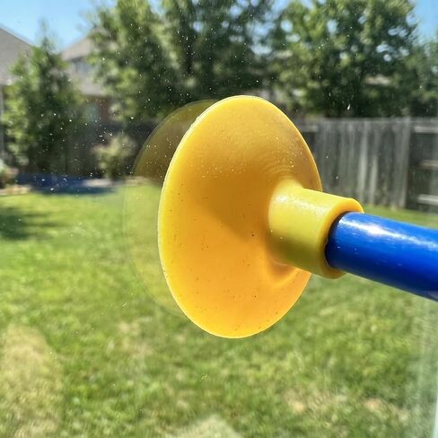 8 Pack Replacement Suction Cup Arrows for Bow and Arrow Set, 16.5 Inch Safe Rubber Suction Darts for Archery Target Practice, Blue in Kuwait