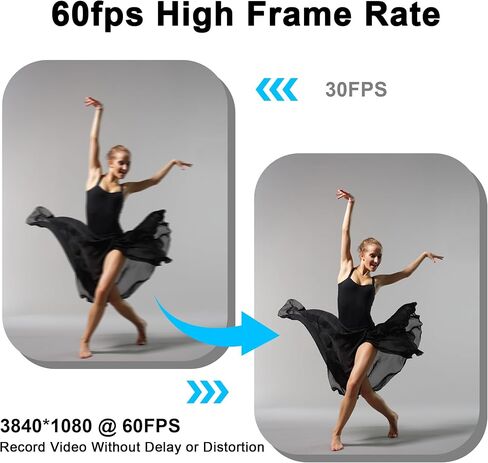 USB Stereo Camera, 1080P 60FPS Binocular Camera for Stereo Vision in Kuwait