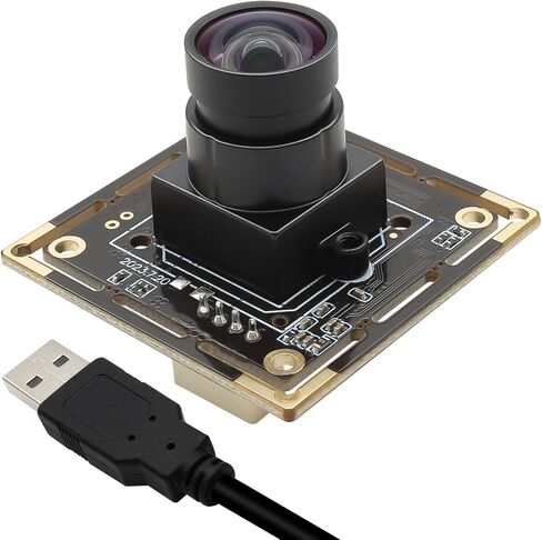 MMlove 5MP USB Camera Module 30FPS Dual Microphone Webcam 81° Viewing Angle in Kuwait