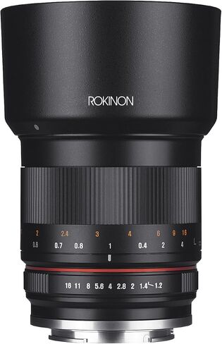 Rokinon RK50M 50mm F1.2 Lens for Fuji X (Silver) in Kuwait