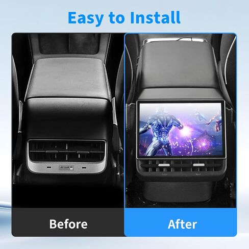 8.66" Rear Screen for Tesla Model Y & Model 3 in Kuwait