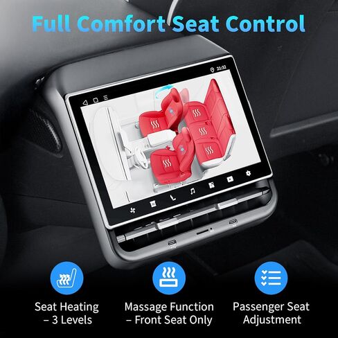 8.66" Rear Screen for Tesla Model Y & Model 3 in Kuwait
