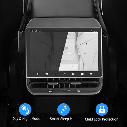 8.66" Rear Screen for Tesla Model Y & Model 3 in Kuwait