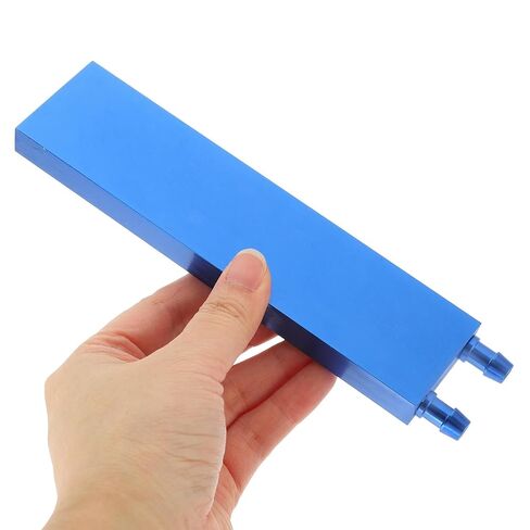 Beavorty Aluminum Alloy CPU Water Cooling Block 40x160mm with Side Outlet, Stable Performance Low-Profile Cooler for PC Cooling System and Gpu Water Cooler in Kuwait
