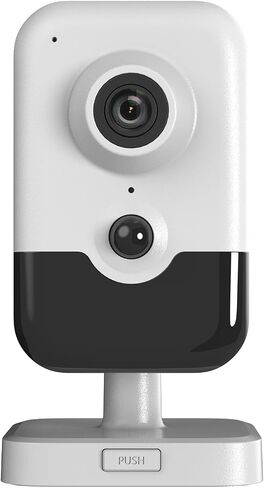 DS-2CD2483G2-I 8MP Home Security Camera Indoor, Cube PoE IP Cameras,Human Body Detection, H.265+, Build in SD Slot up to 512 GB, Two Way Talk, 2.8mm Lens, Work with Ⲏіk-Connect in Kuwait