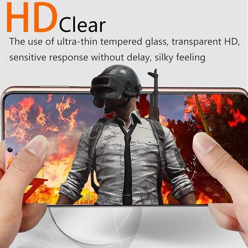 2 Pack Privacy Screen Protector for Samsung Galaxy S21 Plus with 2 Pack Camera Lens Protector, Anti-Spy Tempered Glass Film, Full Coverage, Anti-Scratch, Bubble Free, Easy Installation in Kuwait