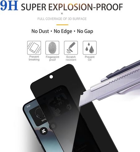 3 Pack Privacy Screen Protector for Nothing Phone（3） in Kuwait