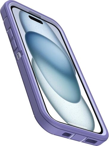 OtterBox iPhone 15, iPhone 14, & iPhone 13 (Only) - Defender Series Case - Mountain Majesty (Purple) - Case Only - Rugged & Durable - with Port Protection - Non-Retail Packaging in Kuwait
