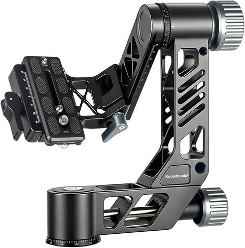 Koolehaoda Gimbal Tripod Head 360° Panoramic CNC Aluminum Arca Swiss in Kuwait