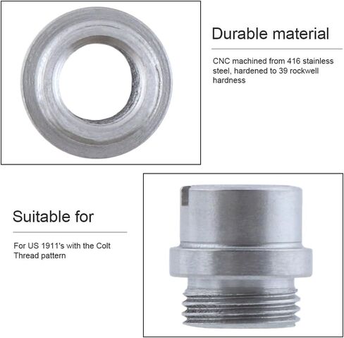 4pcs 1911 Grip Screw Bushings, 416 Stainless Steel Outdoor Sports Spare Parts 1911 Grip Screw Bushings in Kuwait