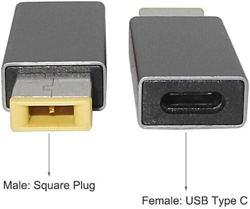 CHICHIYANG USB-C Female Input to Power PD Charge Converter PD Adapter D Power Charger Connector for Lenovo in Kuwait