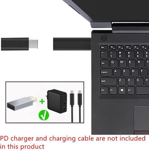 CHICHIYANG USB-C Female Input to Power PD Charge Converter PD Adapter D Power Charger Connector for Lenovo in Kuwait