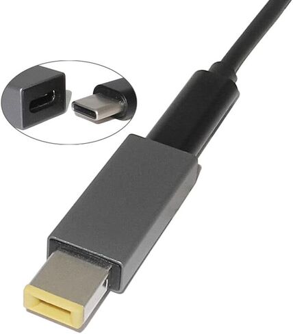 CHICHIYANG USB-C Female Input to Power PD Charge Converter PD Adapter D Power Charger Connector for Lenovo in Kuwait