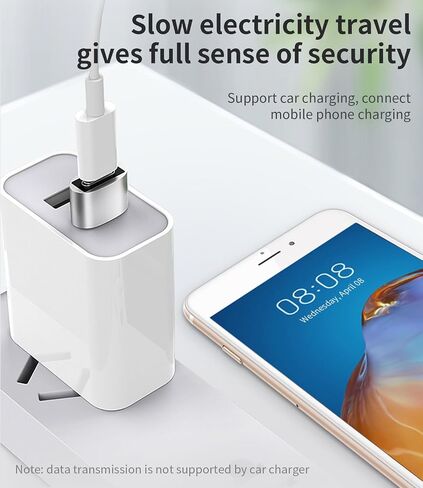 USB C Female to USB Male Adapter (Pack of 3) for iPhone 16 Charging Cable Compatible with Samsung Galaxy S24 for ipad Type C Connector USB-A Charger OTG Accessory for car MacBook PC in Kuwait