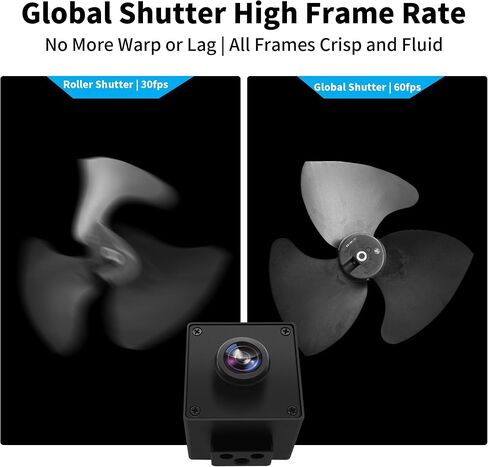 Magnolia 5MP Global Shutter USB Camera, USB3.0 High Speed Webcam for PC in Kuwait